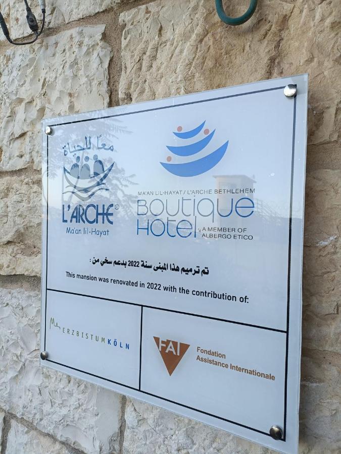 Ma'An Lil-Hayat Boutique Hotel Betlehem Kültér fotó
